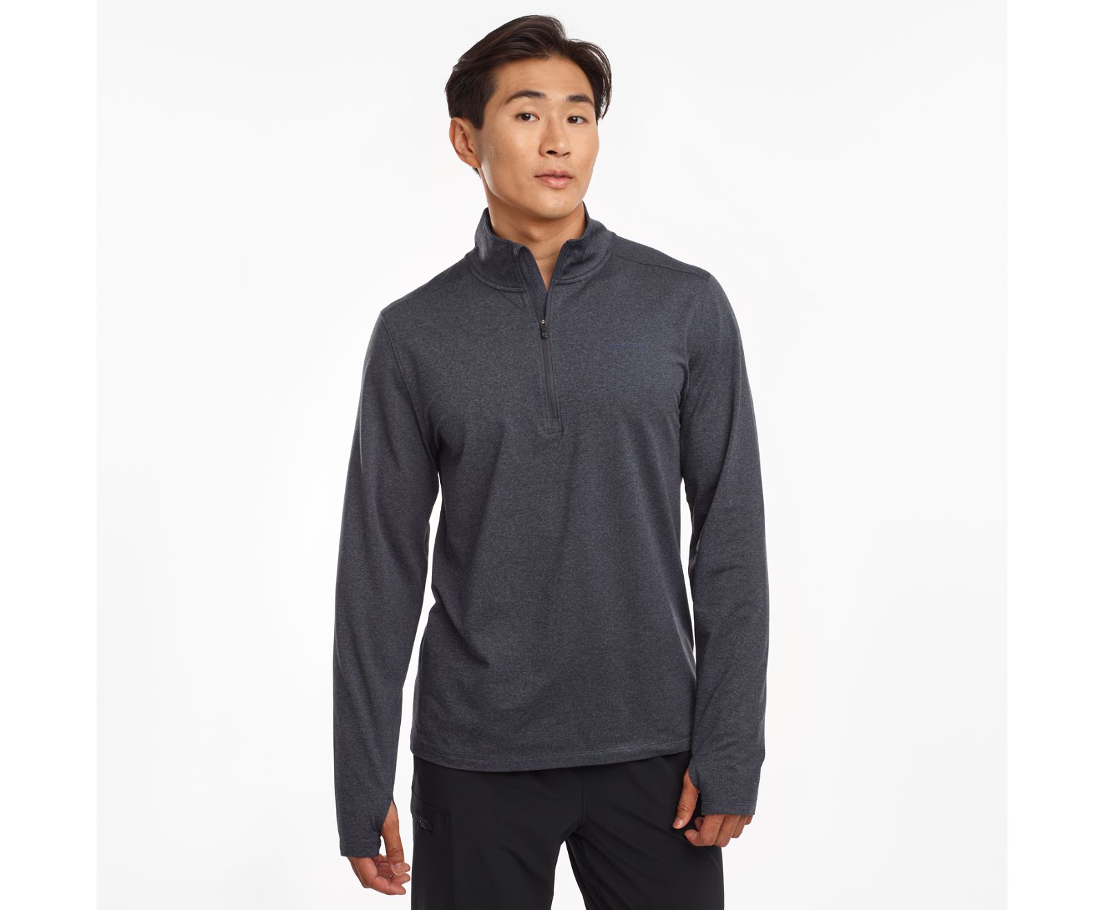 Saucony Sunday 1/4 Zip Men\'s Jackets Blue | AU 679EBCX